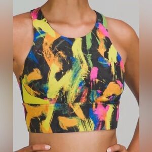 Lululemon Athletica Colorful Sports Bra Size 4
